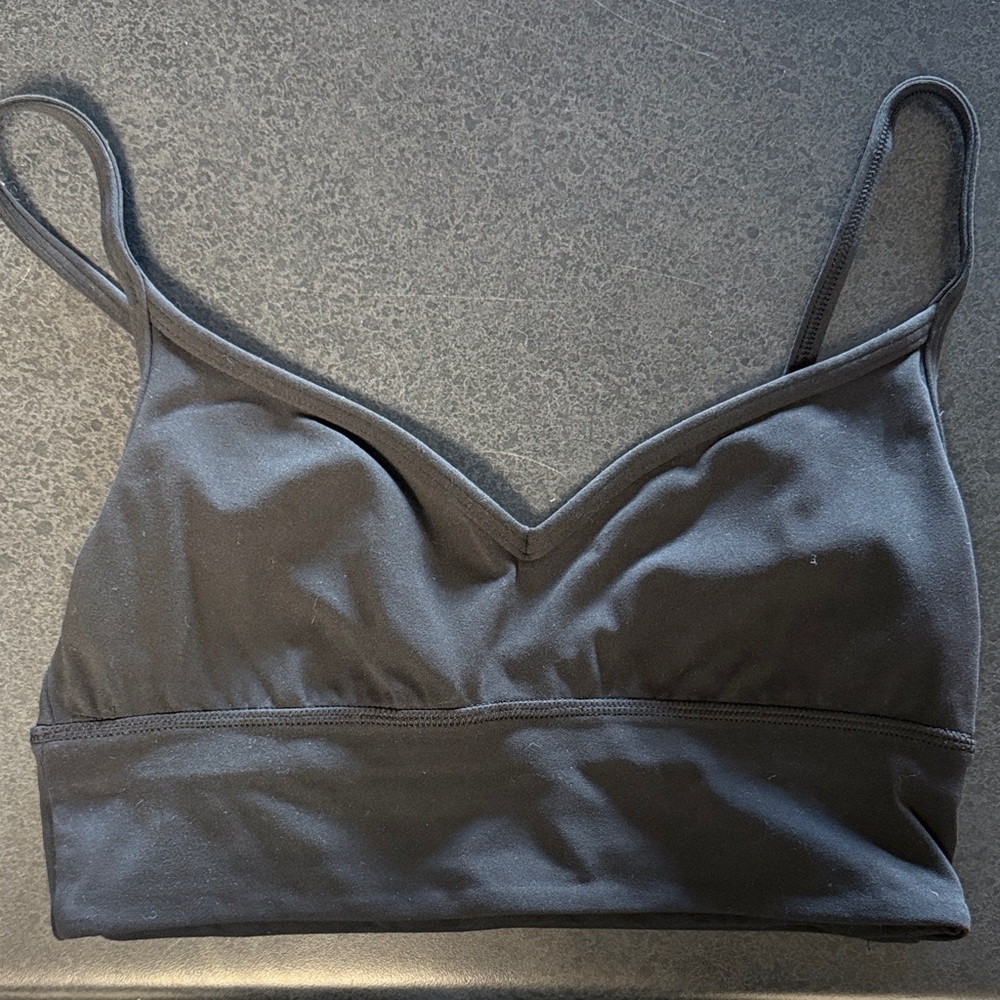 lululemon athletica Charcoal Sports Bra